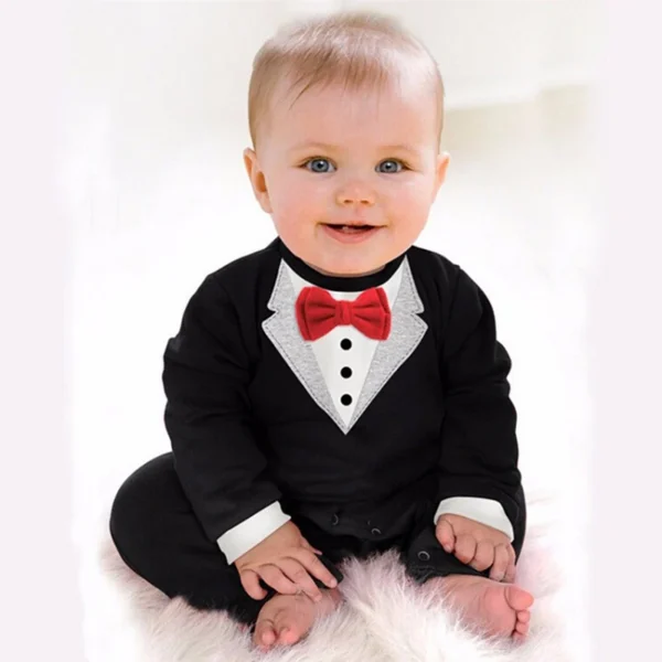 Spring Autumn Fashion Baby Boy Clothes Cotton Baby Girl Romper Long Sleeve Baby Jumpsuit One-pieces Outfits - Image 3