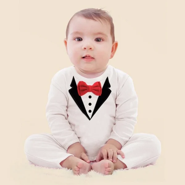 Spring Autumn Fashion Baby Boy Clothes Cotton Baby Girl Romper Long Sleeve Baby Jumpsuit One-pieces Outfits - Image 4