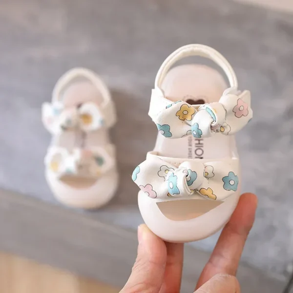 Girls Sandals Baby Baotou Toddler Shoes Girls Princess Shoes Soft Sole Girls Baby Shoes - Image 2